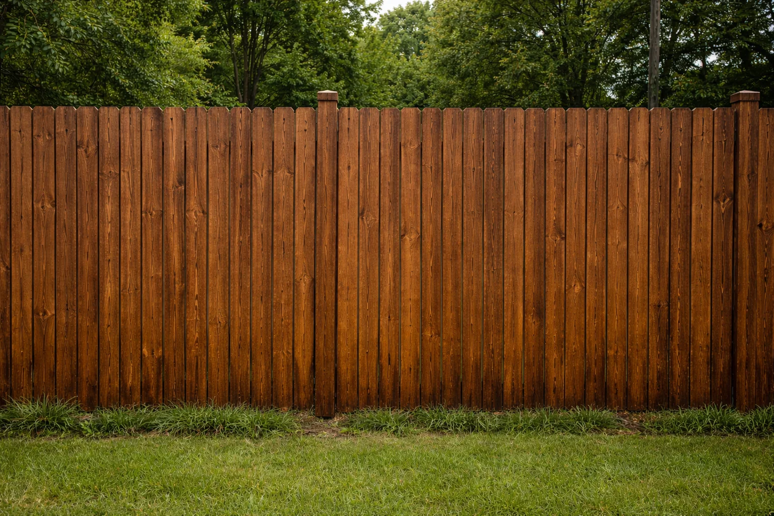 Lakewood Cedar Privacy Fence After